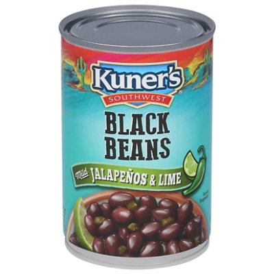 Kuners Beans Black Jalapeno & Lime - 15 Oz - Image 3