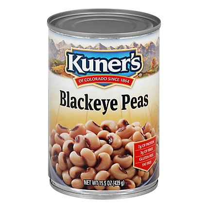 Kuners Peas Blackeye - 15 Oz - Image 1