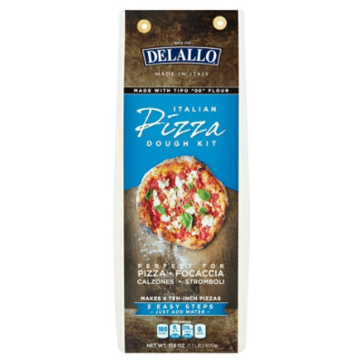 DeLallo Pizza Dough Kit Italian Box - 17.6 Oz - Image 3