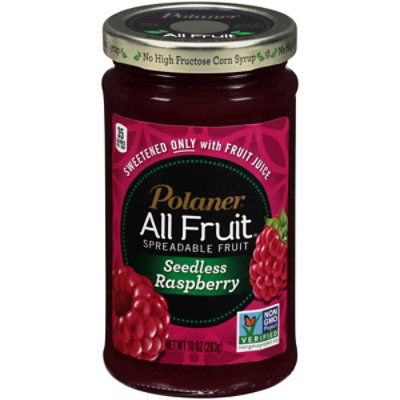 Polaner All Fruit Spreadable Fruit Non-GMO Seedless Raspberry - 10 Oz - Image 3