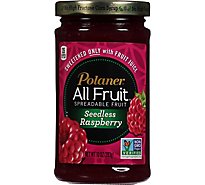 Polaner All Fruit Spreadable Fruit Non-GMO Seedless Raspberry - 10 Oz