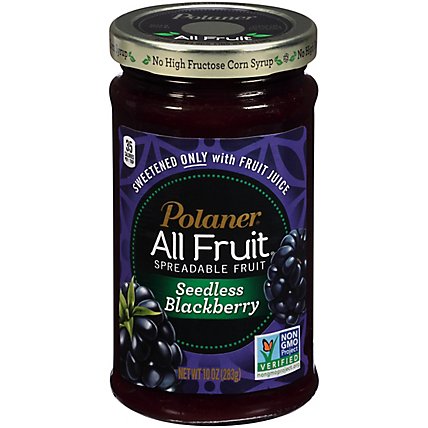 Polaner All Fruit Spreadable Fruit Non-GMO Seedless Blackberry - 10 Oz - Image 3