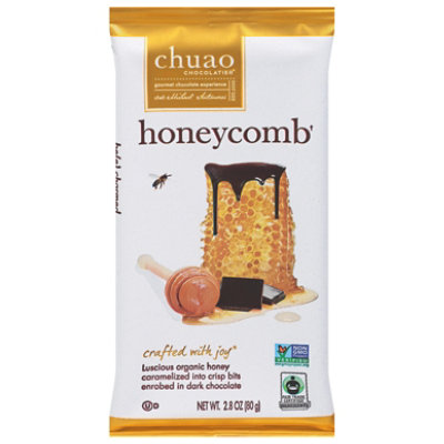 Chuao Chocolatier Chocolate Bar Dark Chocolate Honeycomb - 2.82 Oz - Image 3