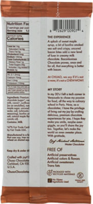 Chuao Chocolatier Chocolate Bar Dark Chocolate Maple Bacon - 2.8 Oz - Image 6