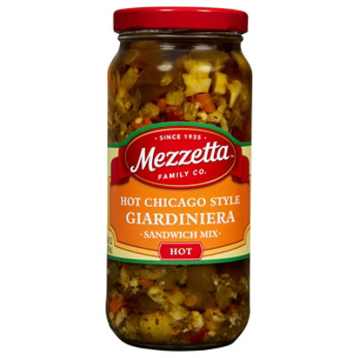 Mezzetta Giardiniera Chicago-Style Italian Sandwich Mix Hot - 16 Oz - Image 3