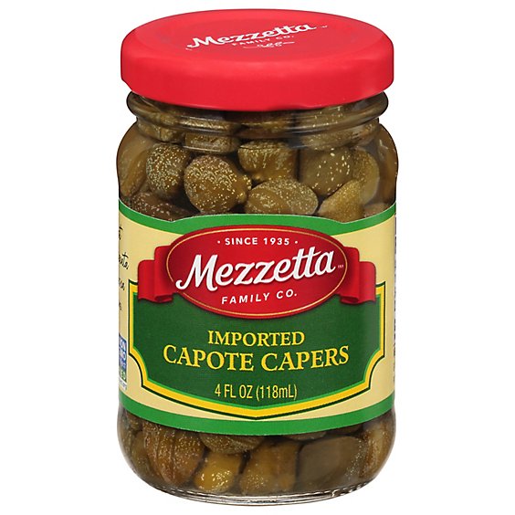 Mezzetta Capote Capers Imported - 4 Oz