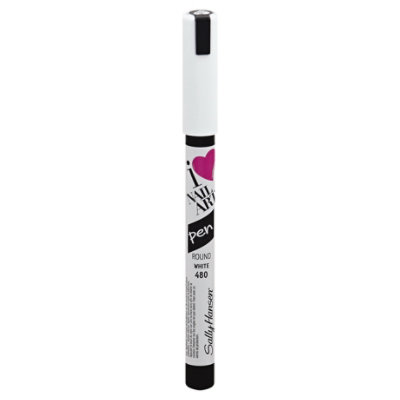 Sally Hansen Nail Art Pen White Round Tip - .04 Fl. Oz. - Image 1