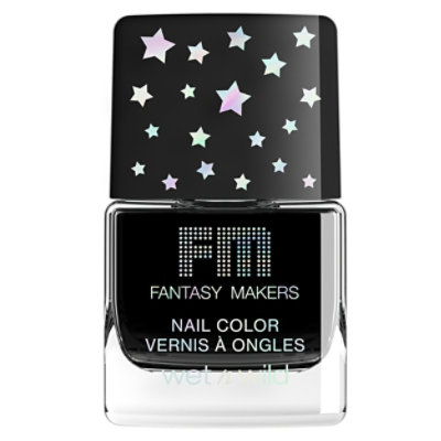 Wet n Wild Fantasy Makers Nail Polish Black - 0.25 Fl Oz