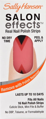 Sally Hansen Salon Effects Get The Point Real Nail Polish Strips - 16 Count - Image 2