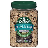 Rice Select Royal Blend Texmati Rice Whole Grain Brown and Wild - 28 Oz - Image 1