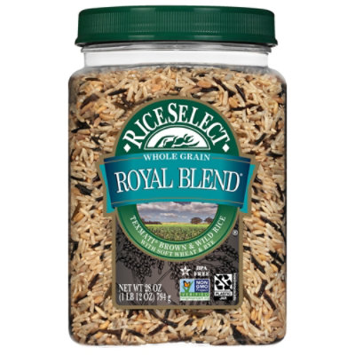 Rice Select Royal Blend Texmati Rice Whole Grain Brown and Wild - 28 Oz - Image 2