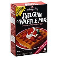 Classique Fare Waffle Mix Belgian - 16 Oz - Image 1