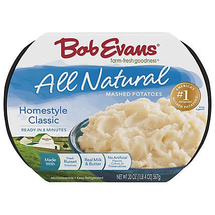 Bob Evans All Natural Mashed Potatoes Classic Homestyle - 20 Oz - Image 3