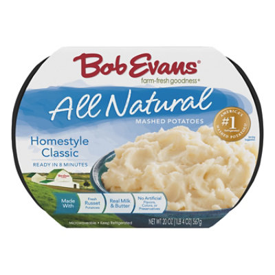 Bob Evans All Natural Mashed Potatoes Classic Homestyle - 20 Oz - Image 2