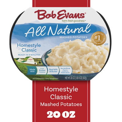 Bob Evans All Natural Mashed Potatoes Classic Homestyle - 20 Oz - Image 2