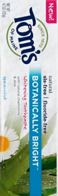 Toms Of Maine Toothpaste Whitening Spearmint Botanically Bright Spearmint Fluoride-Free - 4.7 Oz - Image 3