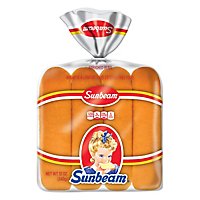 Sunbeam Hot Dog Buns Enriched White Bread Hot Dog Buns - 8 Count - Image 3