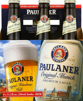 Paulaner Munich Lager Bottles - 6-12 Fl. Oz. - Image 2