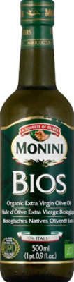 Monini Organic Oil Olive Extra Virgin Bios - 16.9 Fl. Oz. - Image 2