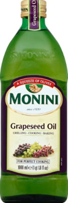 Monini Grapeseed Oil - 33.8 Fl. Oz. - Image 2