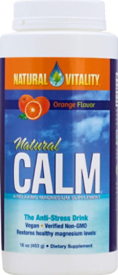 Natural Vitality Vitamin Calm Orange - 16 Oz - Image 2