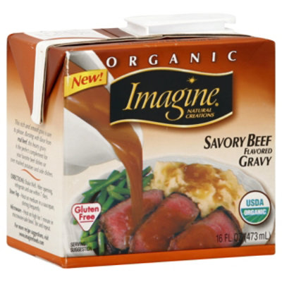 Imagine Organic Gravy Savory Beef Flavored - 13.5 Oz - Image 1