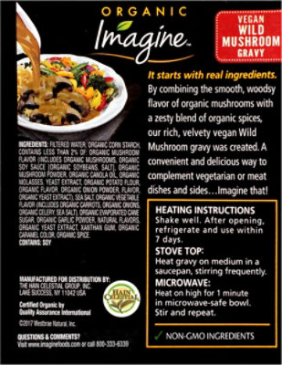 Imagine Organic Gravy Wild Mushroom - 13.5 Oz - Image 6