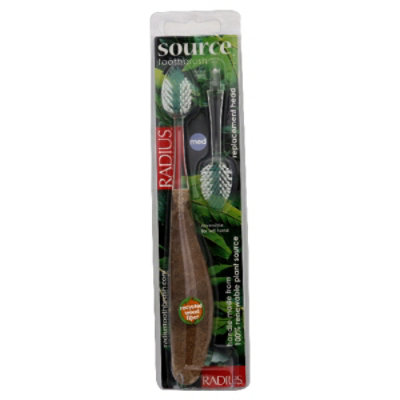 Radius Toothbrush Medium With Refill - Each