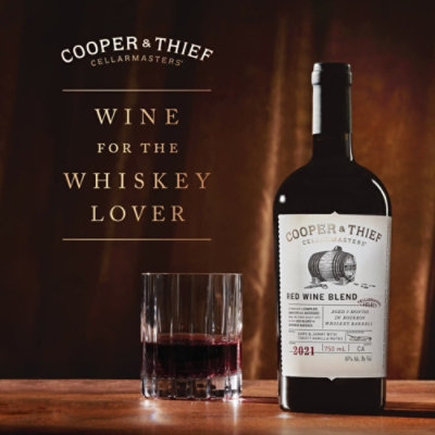 Cooper & Thief Bourbon Barrel Aged  Red Wine - 750 Ml - Image 4
