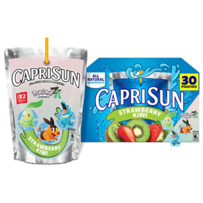 Capri Sun Strawberry Kiwi Naturally Flavored - 30 - 6 Fl. Oz. - Image 1