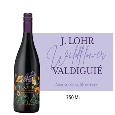 J Lohr Wildflower Monterey Valdiguie Red Wine - 750 Ml - vons