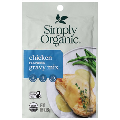 Simply Organic Gravy Mix Roasted Chicken - 0.85 Oz - Image 3