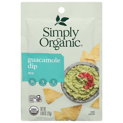 Simply Organic Dip Mix Guacamole - 0.8 Oz - Image 3