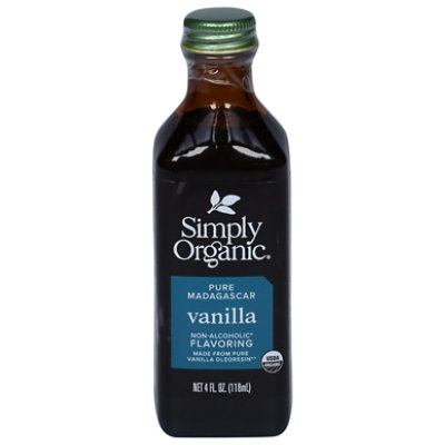 Simply Organic Flavoring Non-Alcoholic Madagascar Vanilla - 4 Oz - Image 1