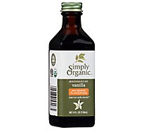 Simply Organic Flavoring Non-Alcoholic Madagascar Vanilla - 4 Oz