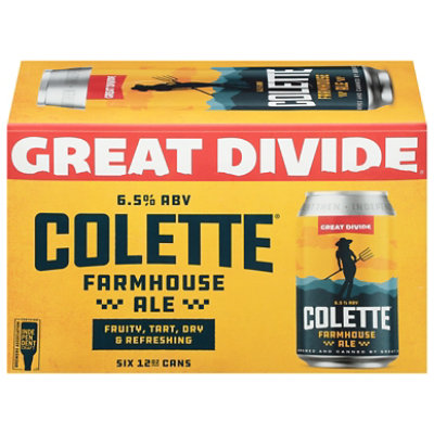 Great Divide Colette Farmhouse Ale - 6-11.2 Fl. Oz. - Image 3