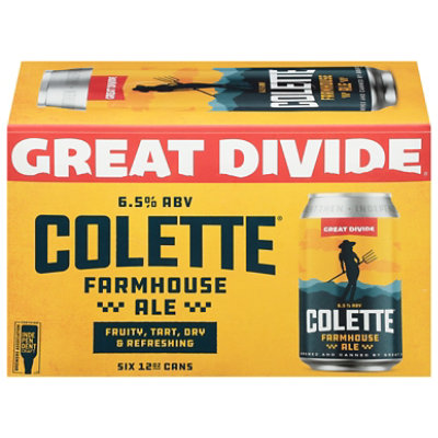 Great Divide Colette Farmhouse Ale - 6-11.2 Fl. Oz.