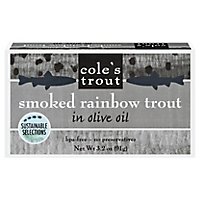 Coles Trout Trout Smoked Rainbow Boneless - 3.2 Oz - Image 3