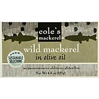 Coles Mackerel Wild Mackerel in Olive Oil - 4.4 Oz - Image 2