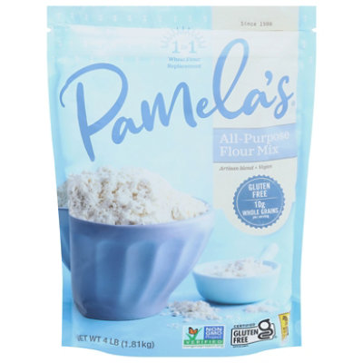 Pamelas Flour Gf Allpurp Artsn Bl - 4 Lb
