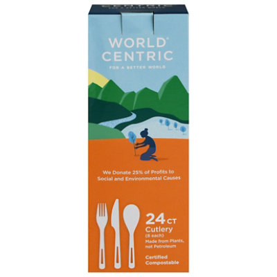 World Centric Utensil Assorted - 24 Count - Image 3