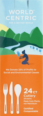 World Centric Utensil Assorted - 24 Count - Image 2