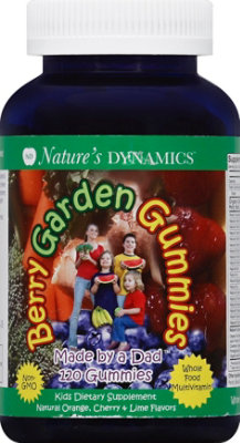 Natures Dynamic Gummy Kid Mltivtmn Asrt - 120 Count - Image 2