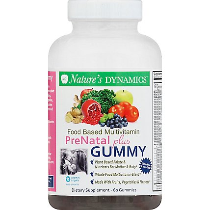 Natures Dynamic Gummy Prenatal Plus - 60 Count - Image 2