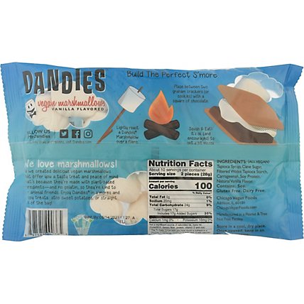 Dandies Vanilla Vegan Marshmallows – 10 Oz. - Image 6