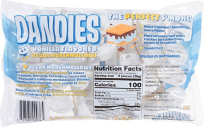 Dandies Vanilla Vegan Marshmallows – 10 Oz. - Image 6