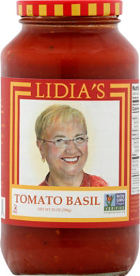 Lidias Pasta Sauce Tomato Basil Jar - 25 Oz - Image 2