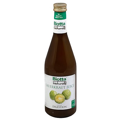 Biotta Naturals Organic Sauerkraut Juice - 16.9 Fl. Oz.