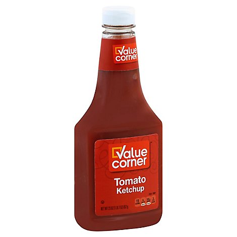 Value Corner Ketchup Tomato - 23 Oz