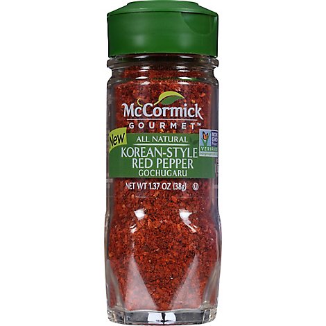 McCormick Gourmet All Natural Korean Style Red Pepper - 1.37 Oz